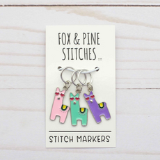 Fox and Pine Fox and Pine Stitch Marker - Chillin Llama