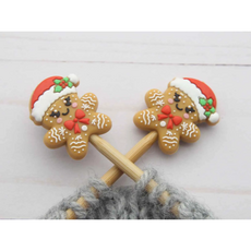 Fox and Pine Fox and Pine Stitch Stoppers Santa Gingerbread