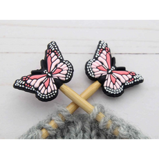 Fox and Pine Fox and Pine Stitch Stoppers Pink Butterfly