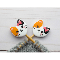 Fox and Pine Fox and Pine Stitch Stoppers Lovely Cat