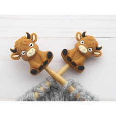 Fox and Pine Fox and Pine Stitch Stoppers Little Highland Cow