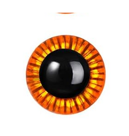 Miscellaneous Safety Eyes - Orange Coloured 10 mm