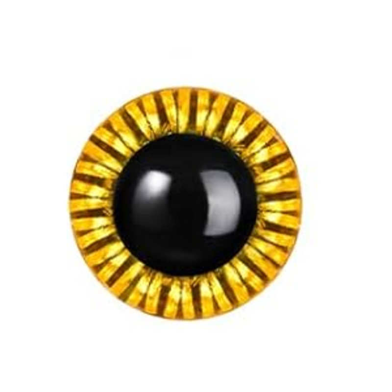 Miscellaneous Safety Eyes - Golden Yellow Coloured 10 mm