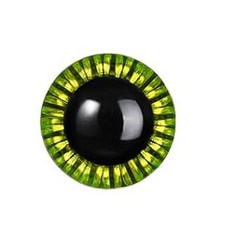 Miscellaneous Safety Eyes - Green Coloured 10 mm