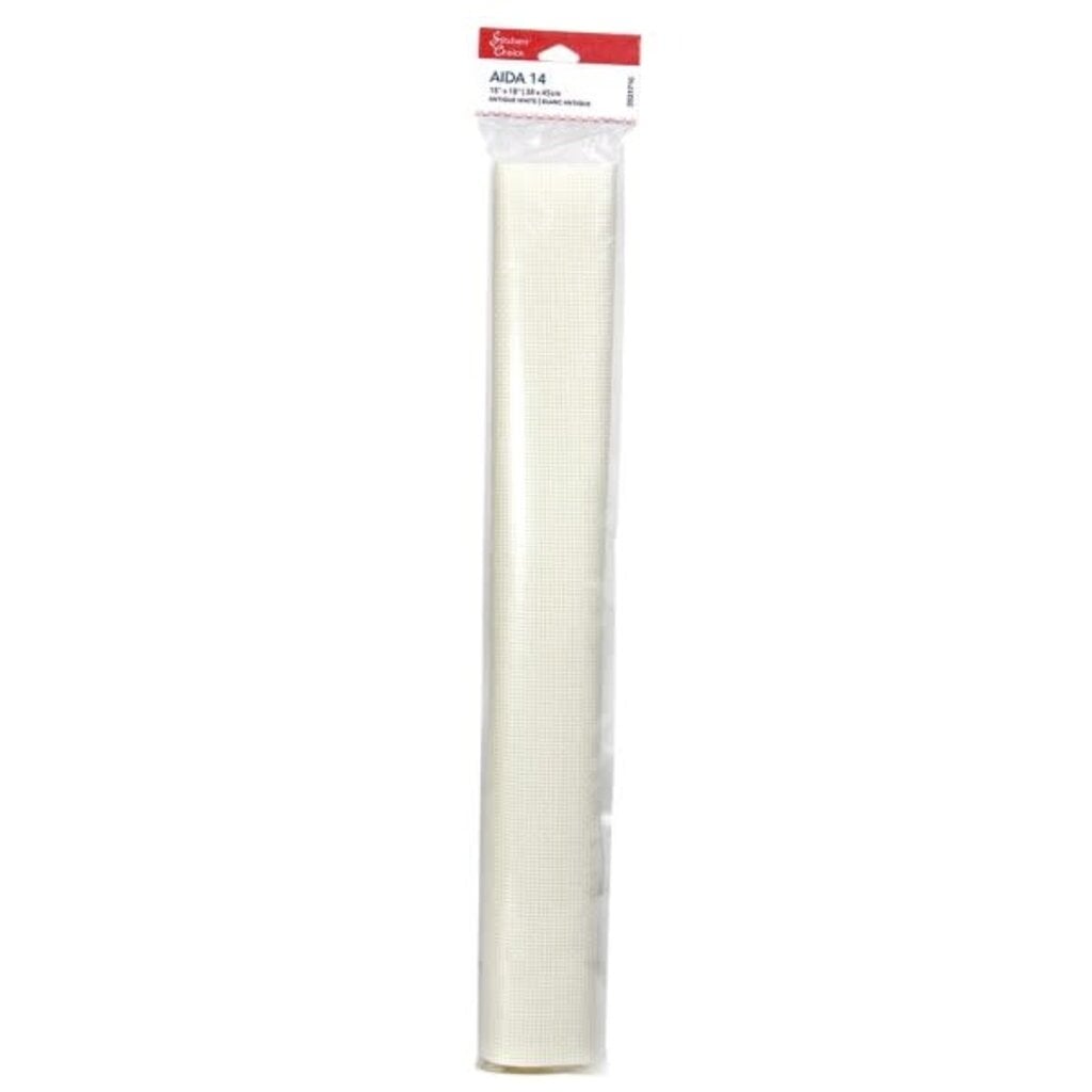 Stitchers Choice Stitchers Choice Aida Cloth 14 ct 15" x 18"  Ivory