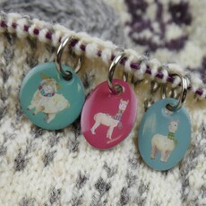 Emma Ball Emma Ball Alpaca & Friends Ring Stitch Markers