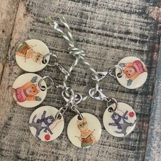 Emma Ball Emma Ball Kittens in Mittens Crochet Stitch Markers