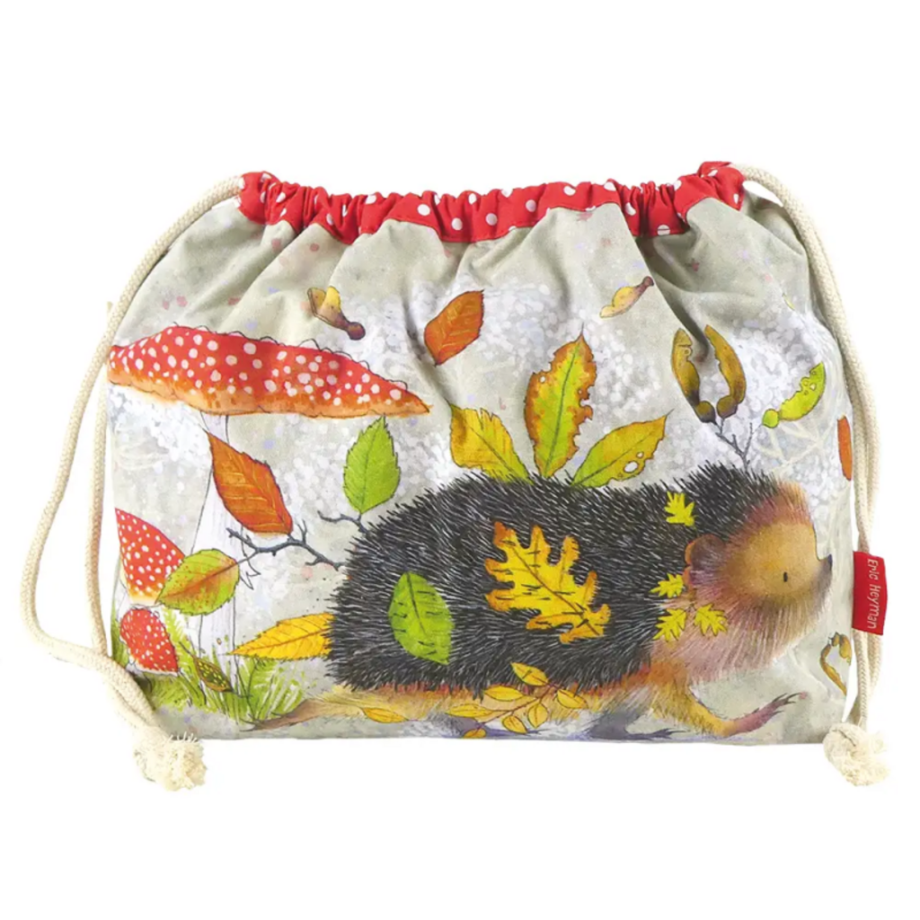 Emma Ball Emma Ball Hedgehog Drawstring Bag