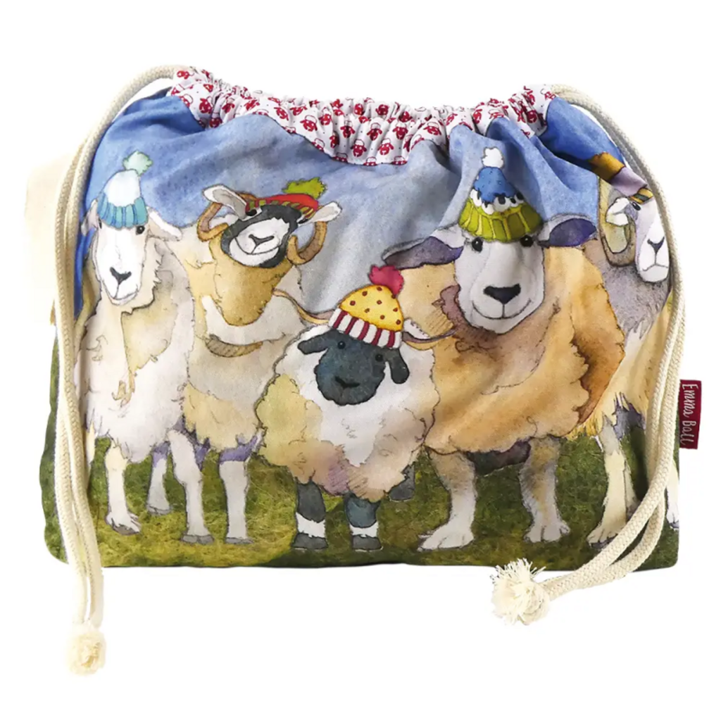 Emma Ball Emma Ball Happy Sheep Drawstring Bag