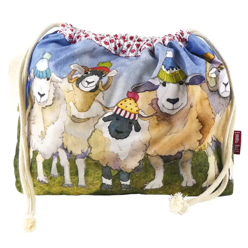 Emma Ball Emma Ball Happy Sheep Drawstring Bag