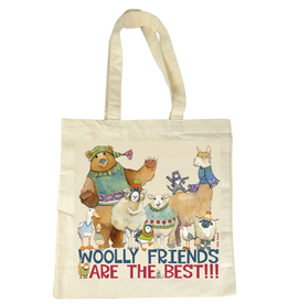 Emma Ball Emma Ball Woolly Friends Project Cotton Canvas Bag