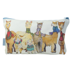 Emma Ball Emma Ball Alpacas & Friends Zipped Pouch