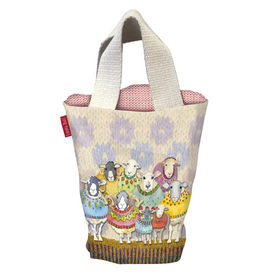 Emma Ball Emma Ball Sheep in Sweaters Small Bucket Bag