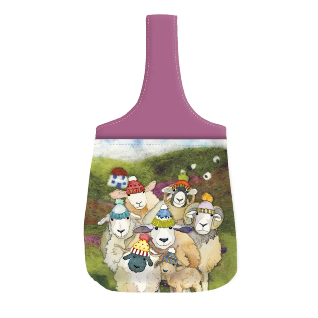 Emma Ball Emma Ball Happy Sheep Small Wrist Bag