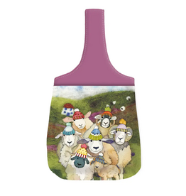 Emma Ball Emma Ball Happy Sheep Small Wrist Bag