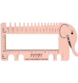 Knit Pro Needle Gauge - Crochet, Blush