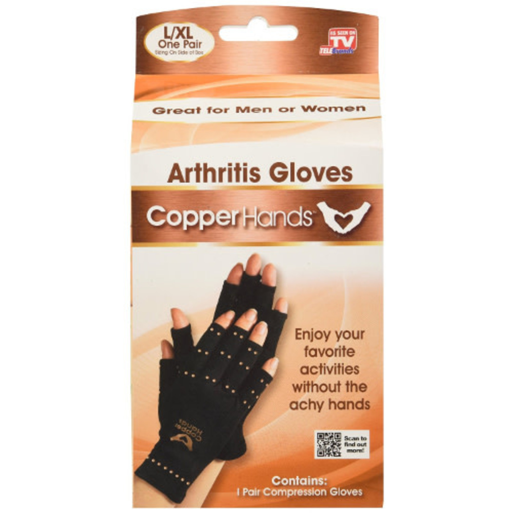 As Seen On TV Copper Hands L/XL