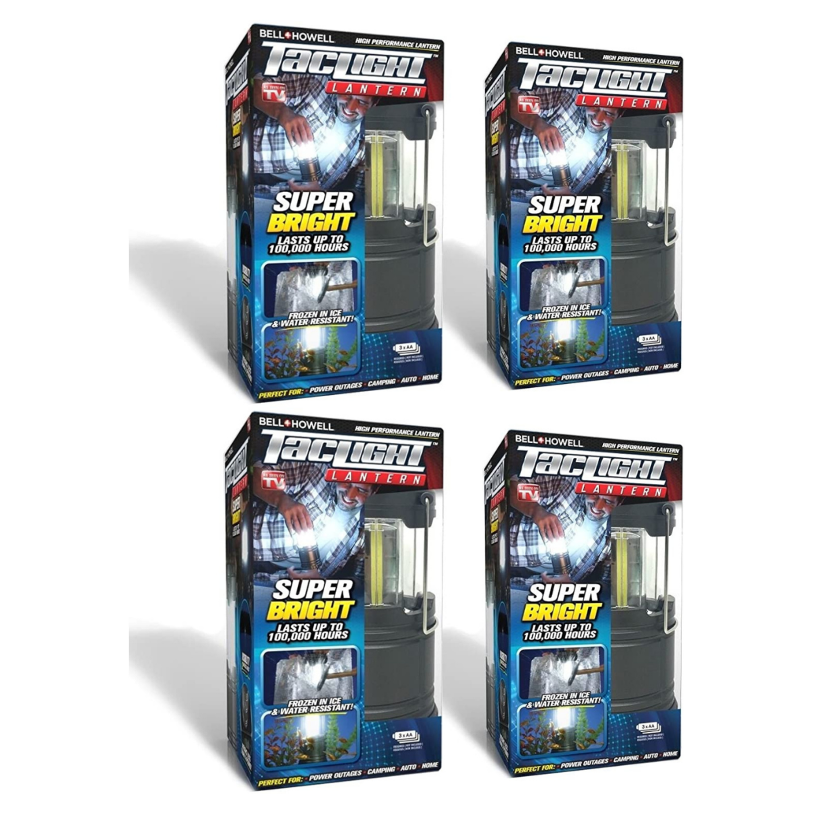 TacLight Lantern Mini 4 Pack