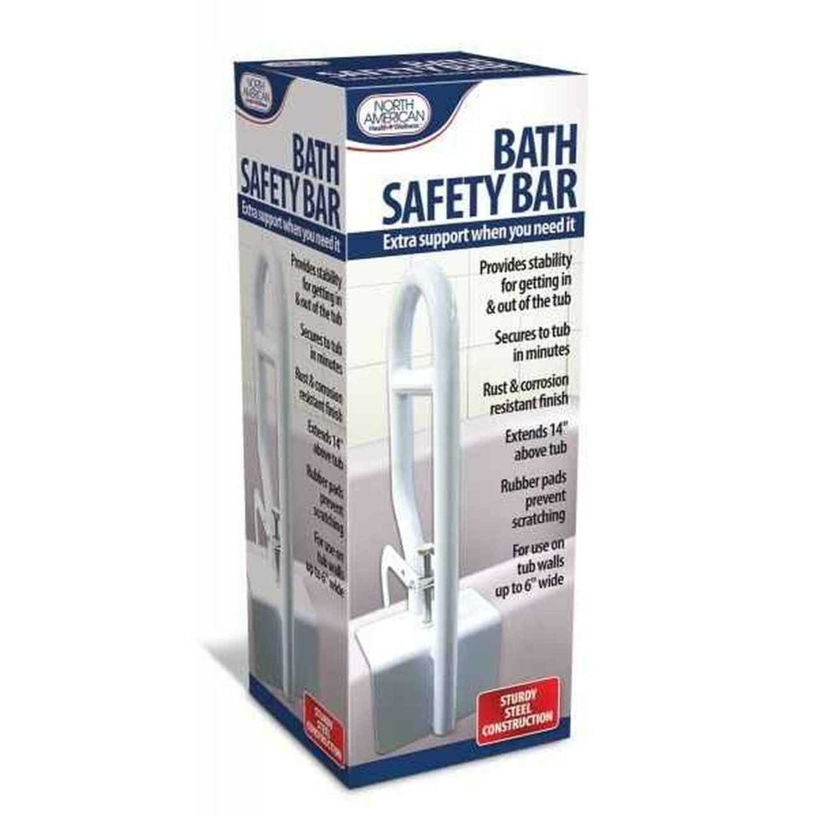 Kole Imports Bath Safety Grip Bar Handle