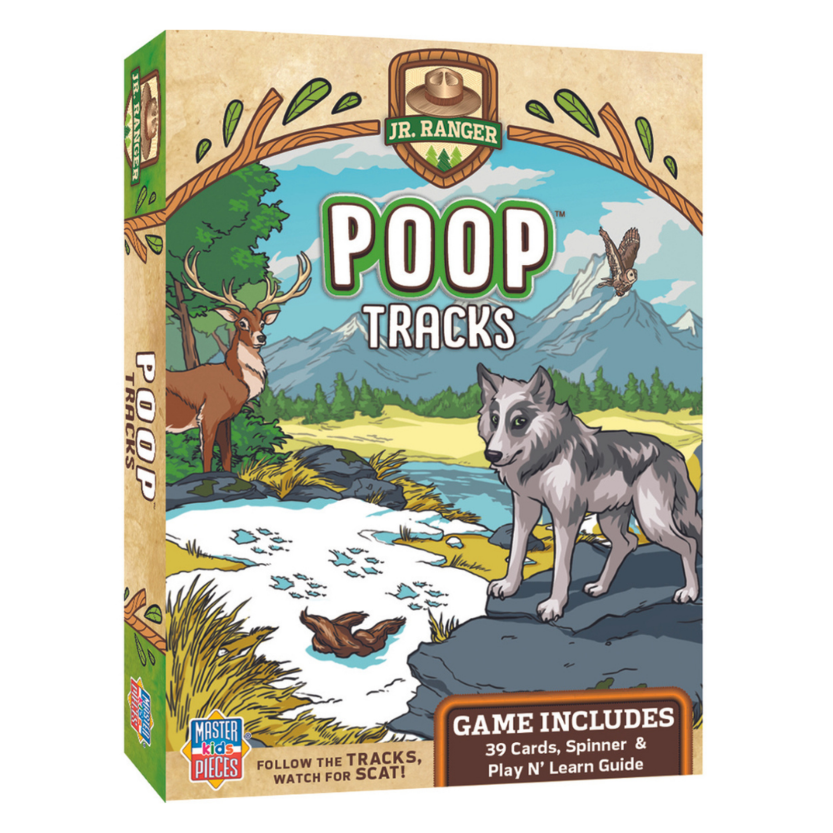 Master Pieces Puzzle Company Jr. Ranger Poop Tracks