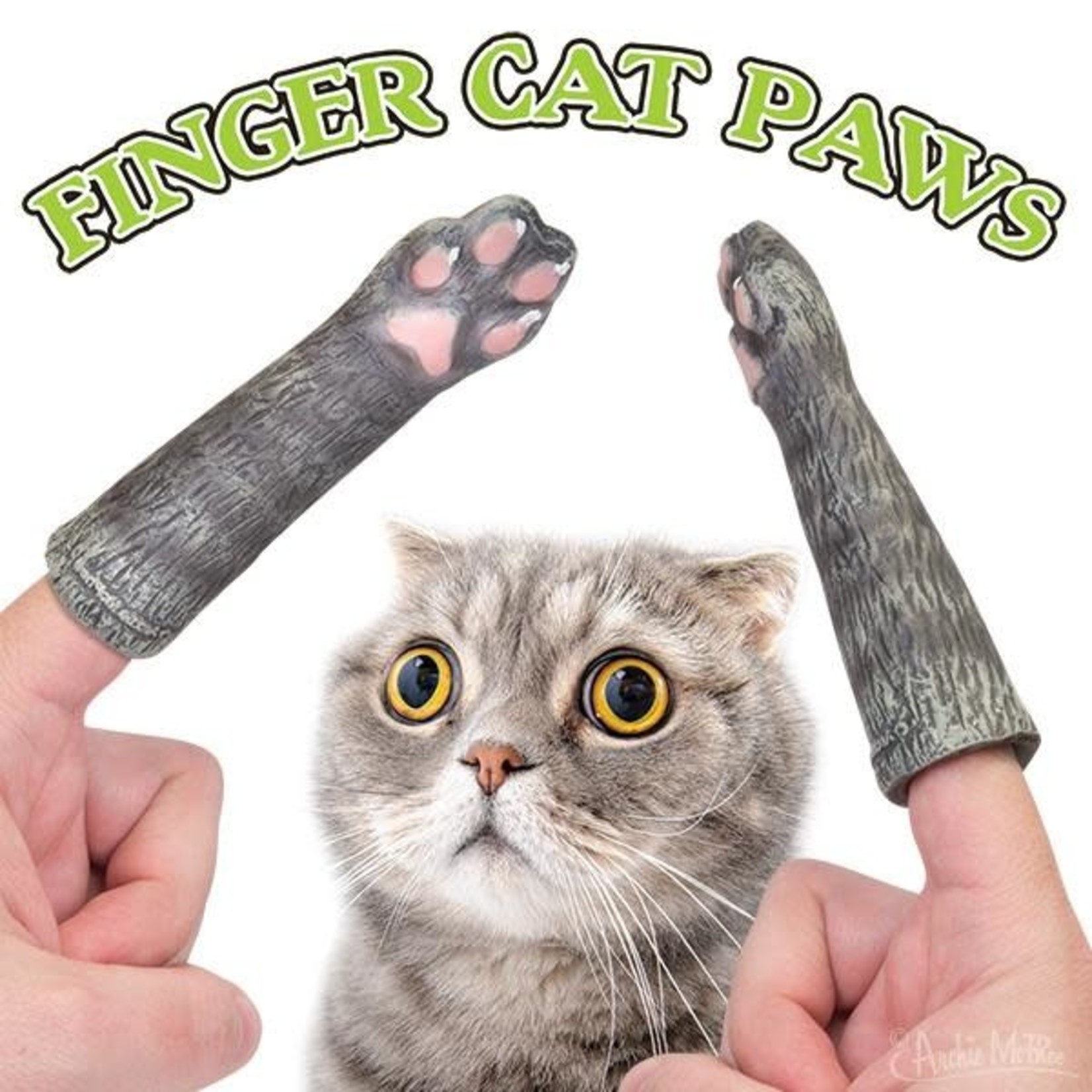Archie McPhee Finger Cat Paw Latex