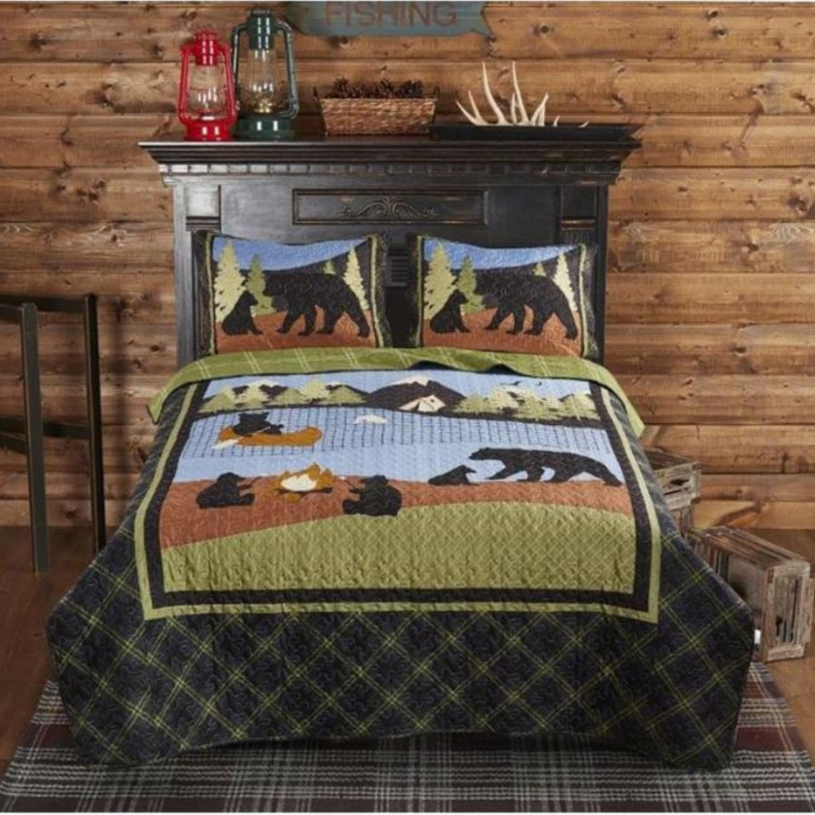 Quilt Inc. Bear Lake Queen Size Quilt