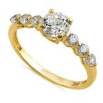 RLD 14K Yellow Gold Regal Round 1.65c Ring