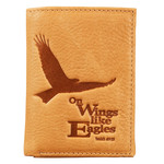Wings Like Eagles Leather Wallet