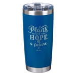 Christian Art Gifts Plans For Hope & Future Steel Mug