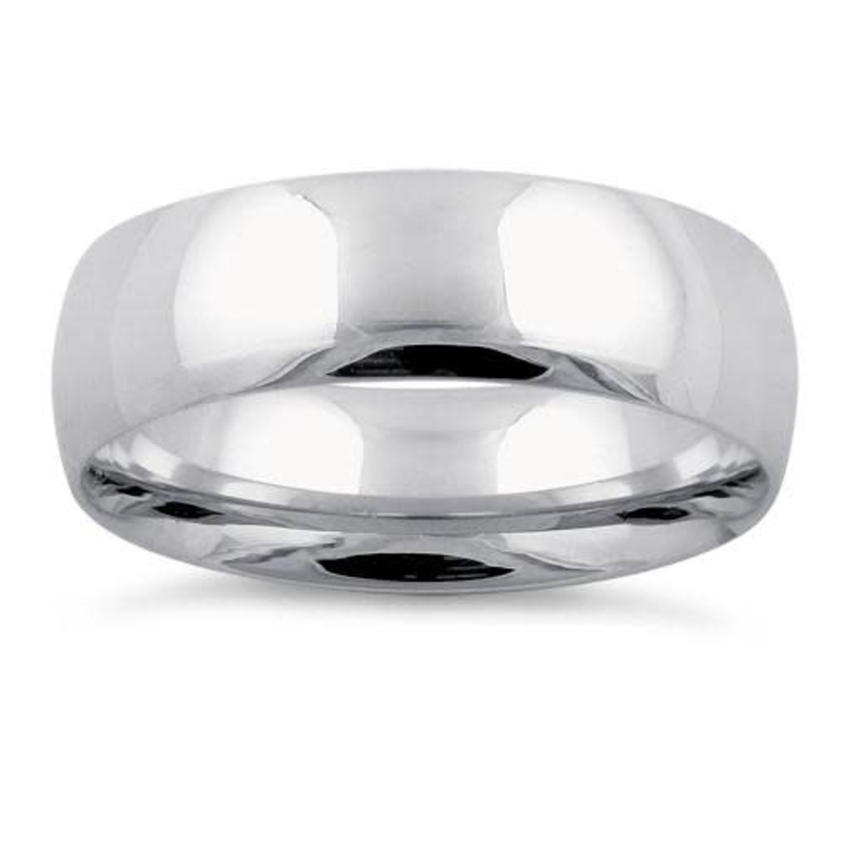 Silver Sterling Silver 6mm Wedding Band