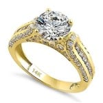 RLD 14k 3.5c Round Majestic Ring