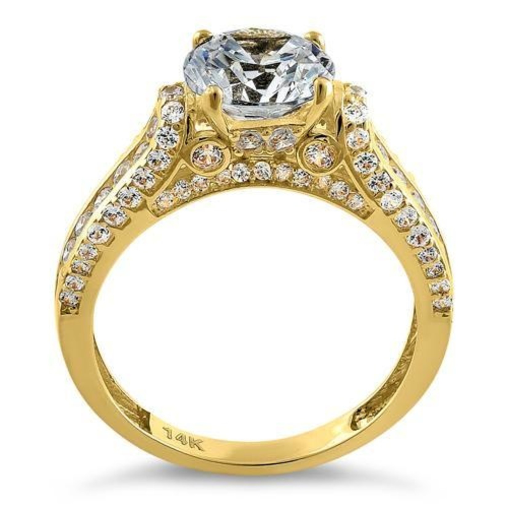 RLD 14k 3.5c Round Majestic Ring