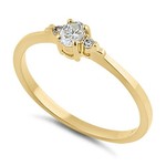 RLD 14K Gold Oval Ring