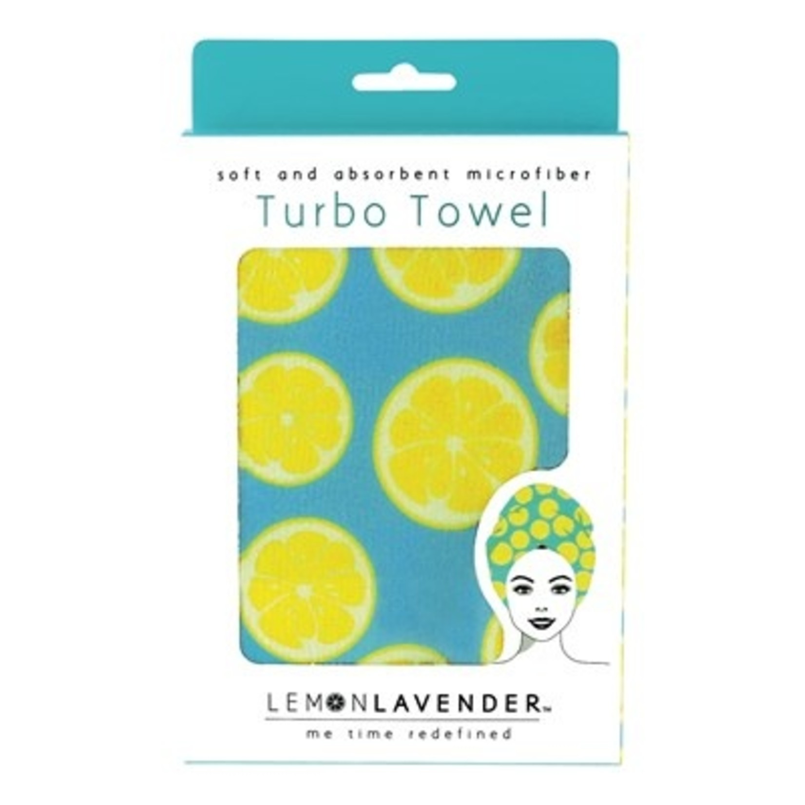 DM Merchandising Lemon Lavender Turbo Towel