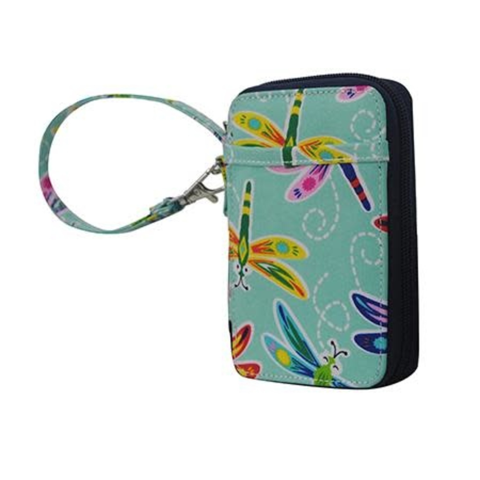 NNK Creations Canvas Wristlet Wallet