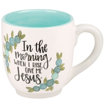 Glory Haus Give Me Jesus Flower Mug