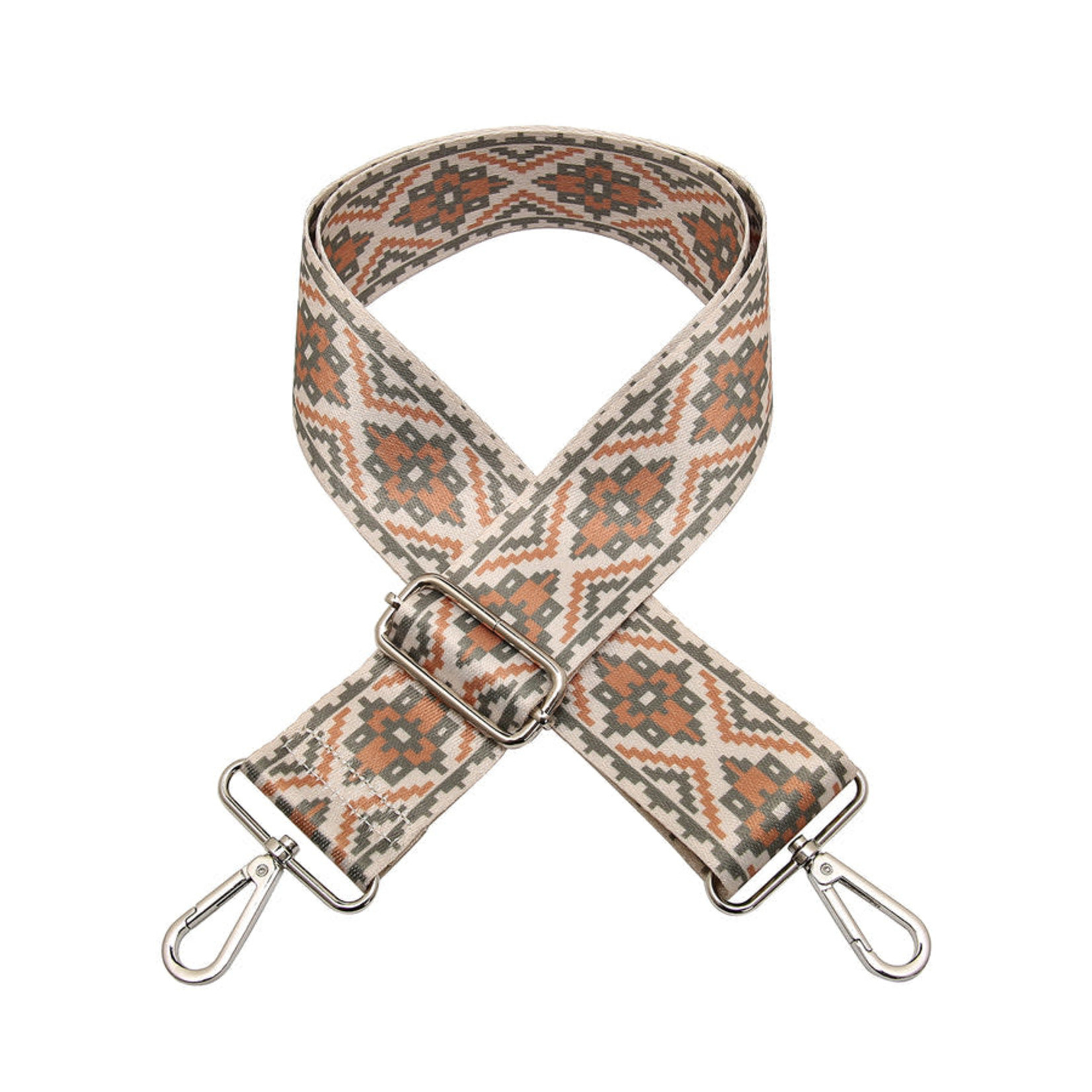 Jen & Co. Guitar Strap Tribal Taupe STP-TRB.TP