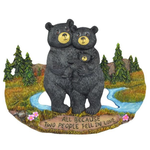 Pine Ridge All Because Two People Fell in Love Wall Plaque