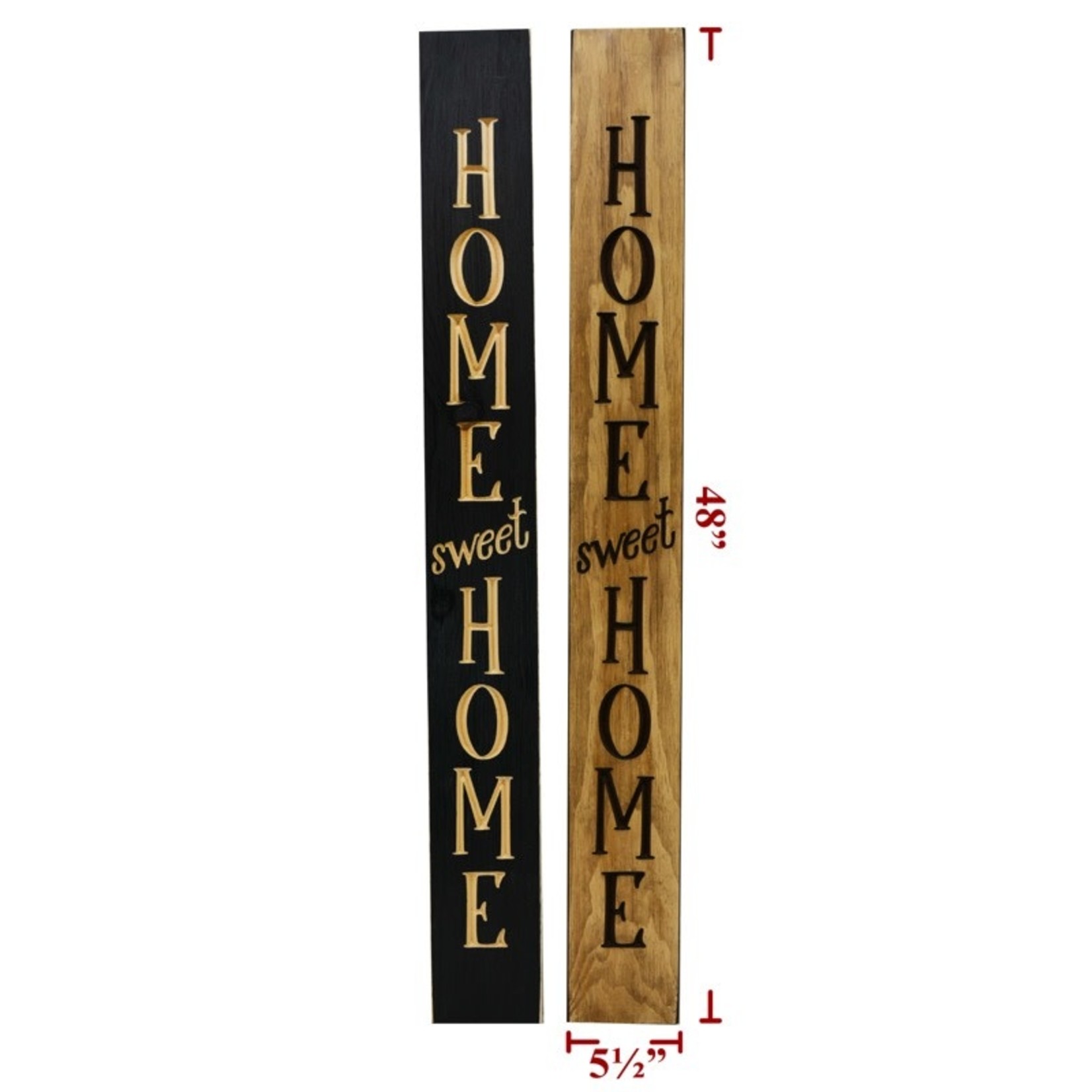 Sign Co 6" x 48" Home Sweet Home Wood Sign