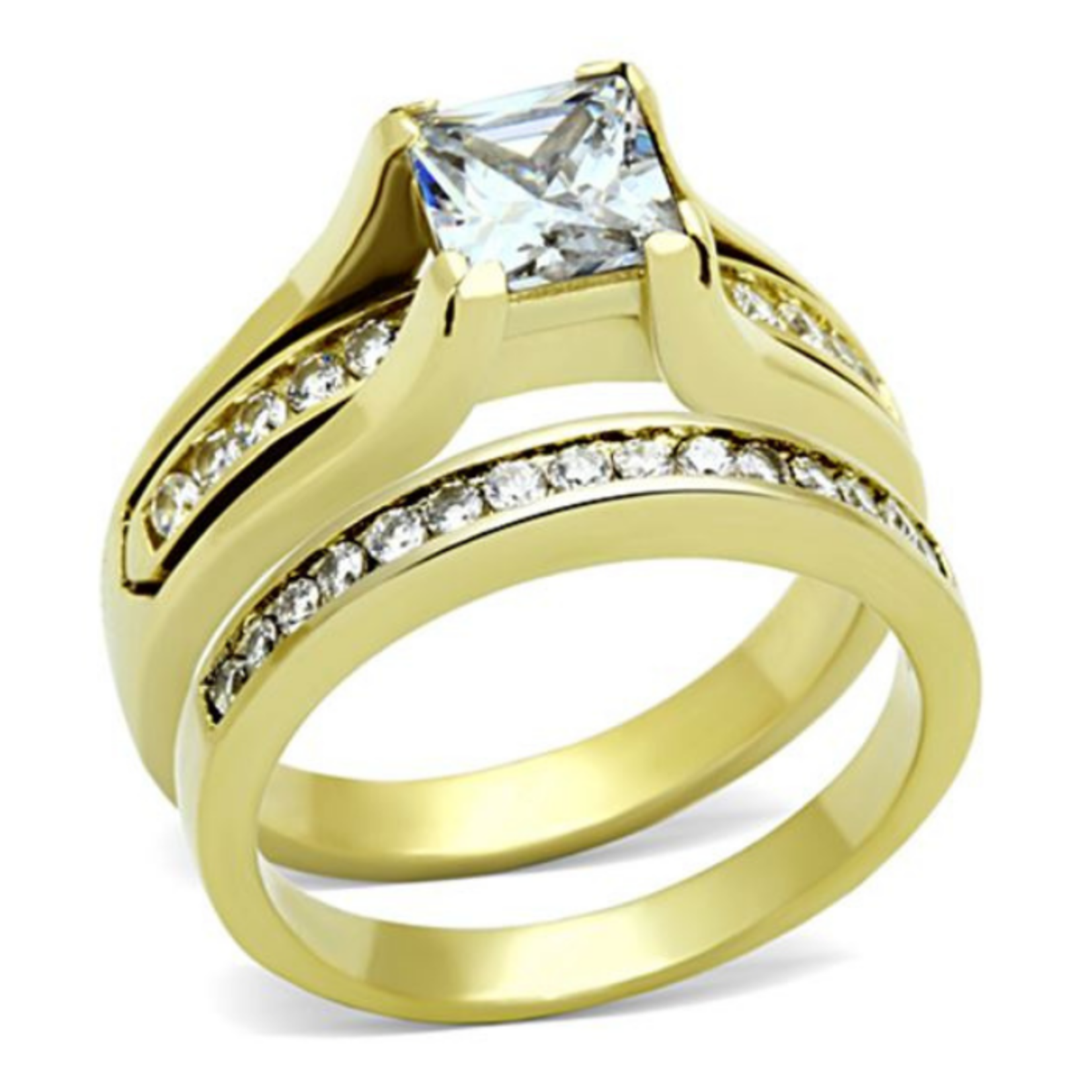 ROS Stainless Steel Princess Wedding Set