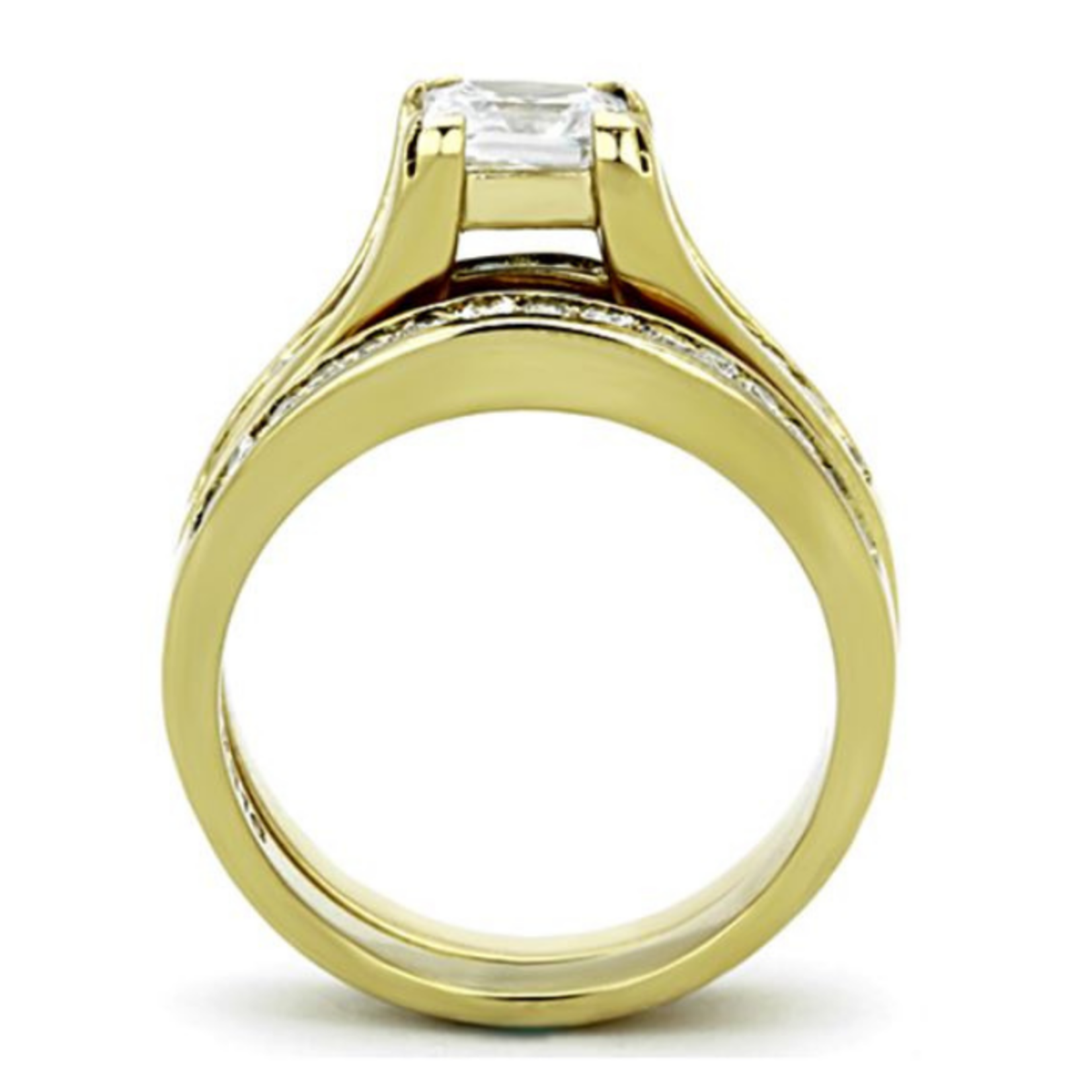 ROS Stainless Steel Princess Wedding Set