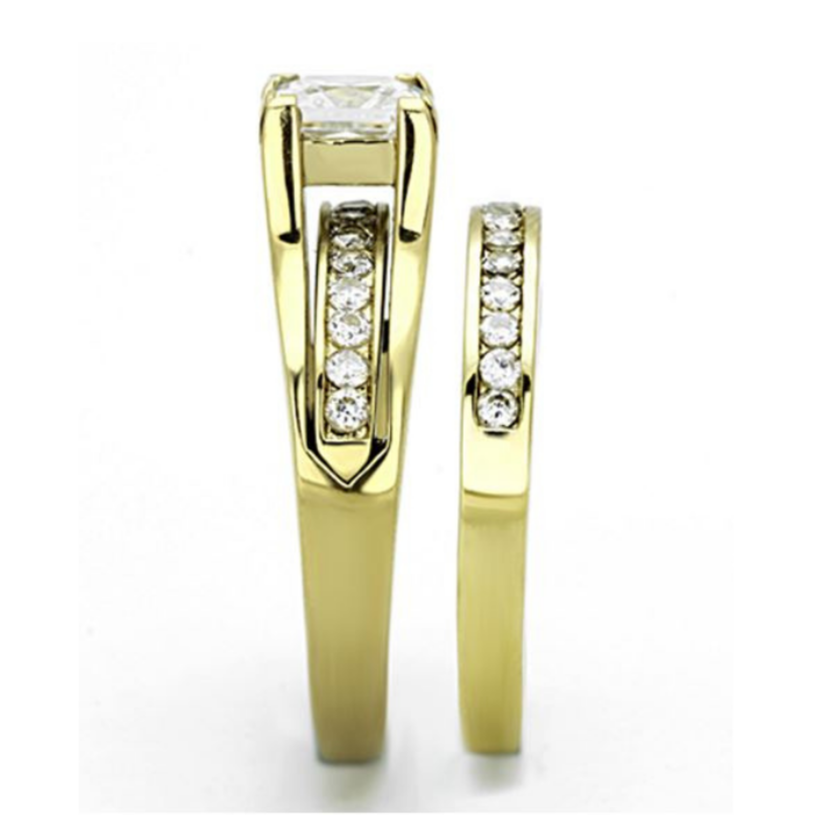 ROS Stainless Steel Princess Wedding Set