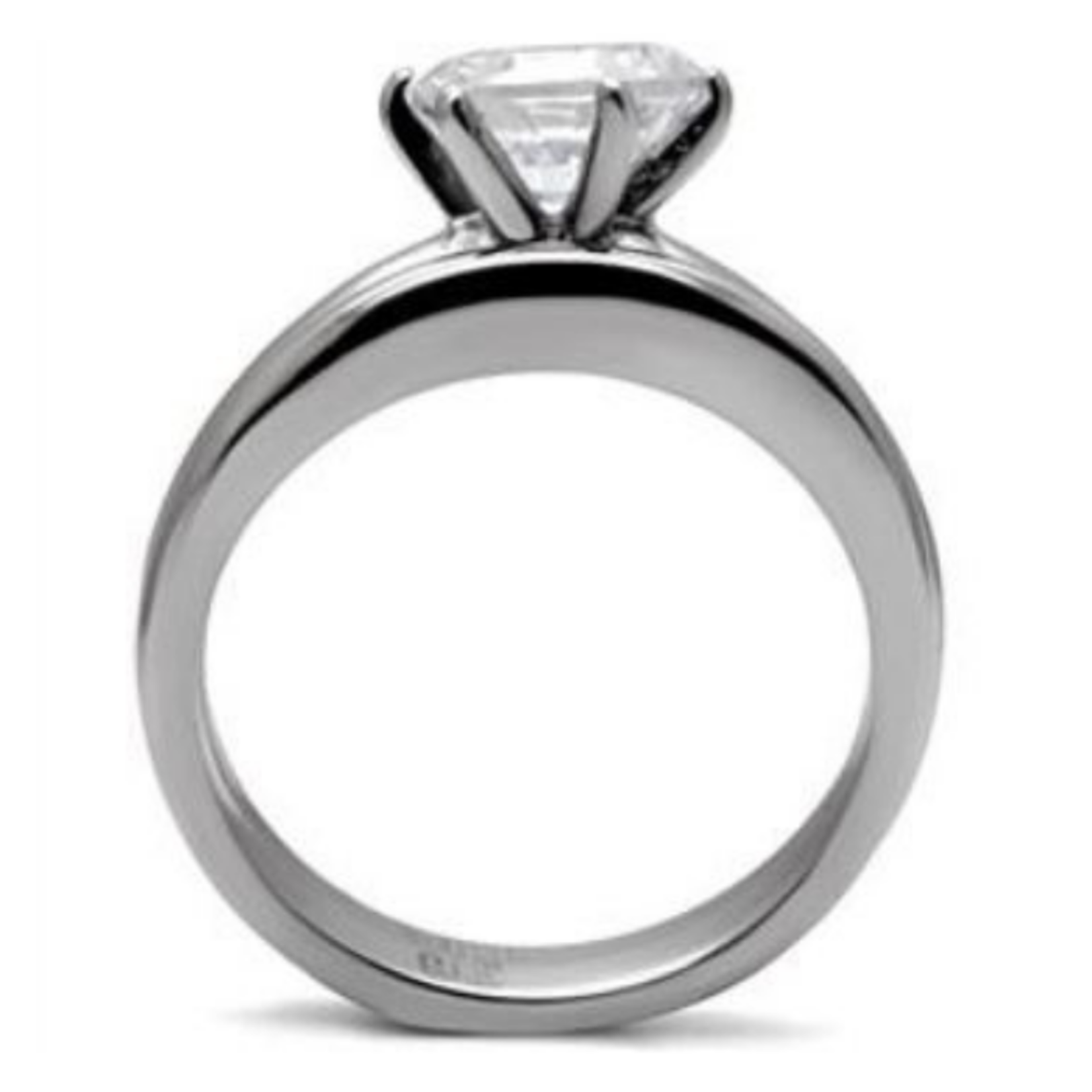 ROS Classic Solitaire Wedding Set