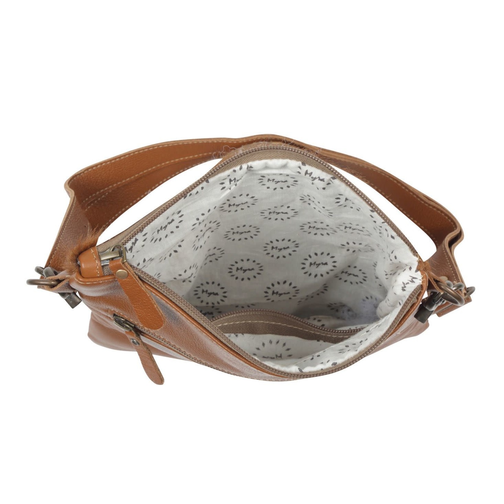 Myra Flouncy Hairon Bag