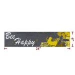 Sign Co 24x6 Bee Home Wood Sign