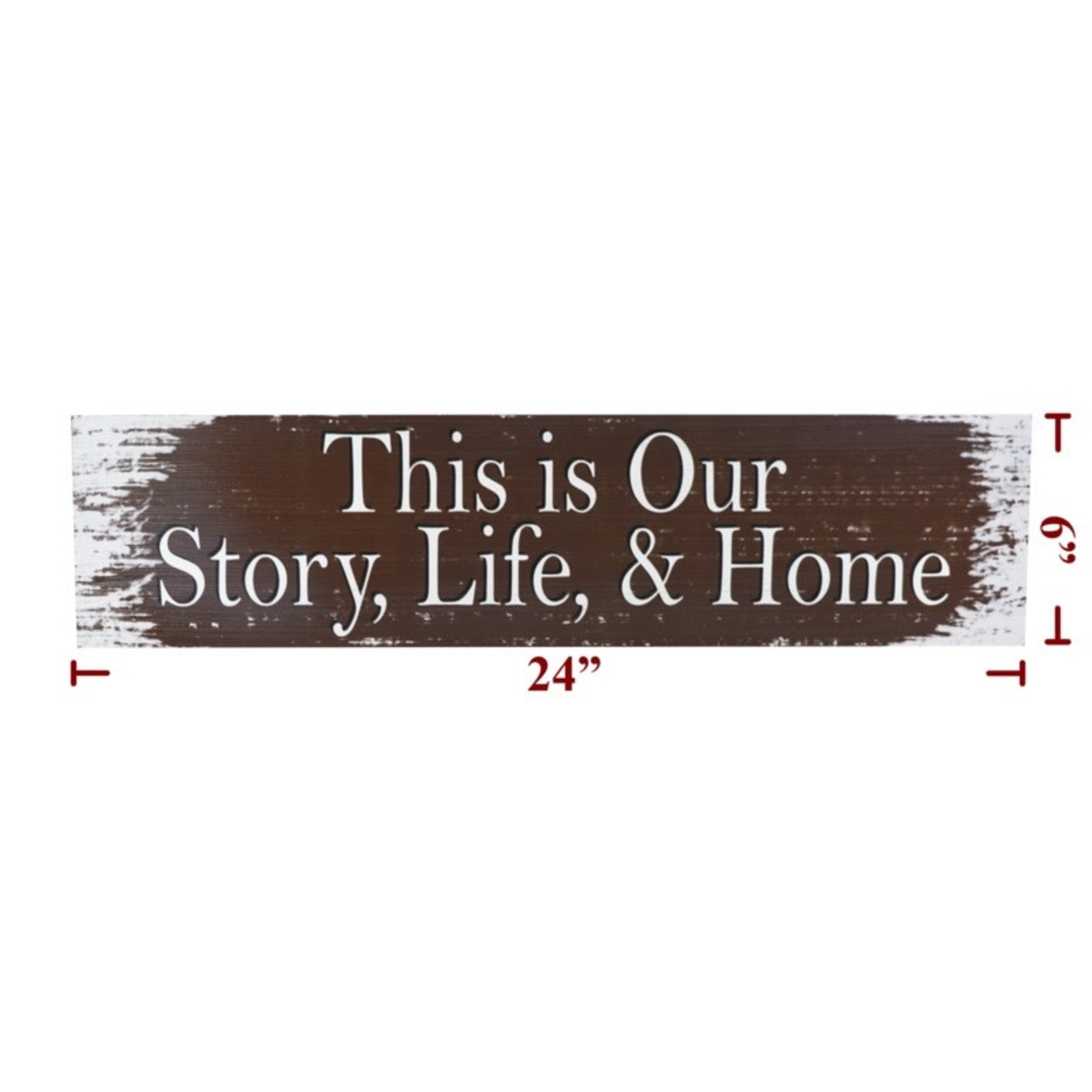 Sign Co 24x6 This Is Our Story Wood Sign