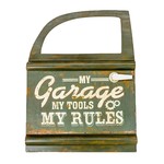 Sign Co 22" x 17" My Garage My Tools Metal Sign