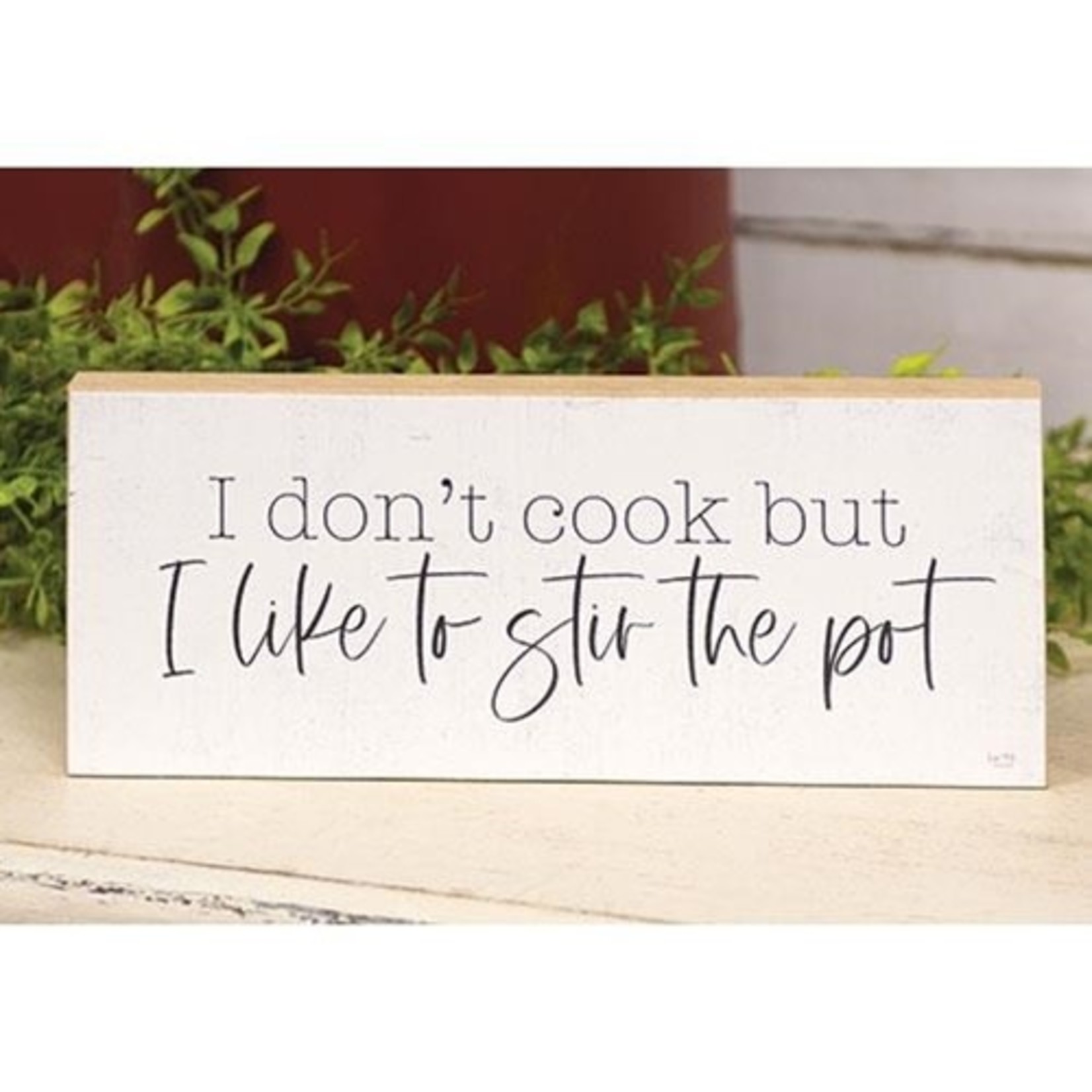 CWI Gifts Stir the Pot Block 4"x10"