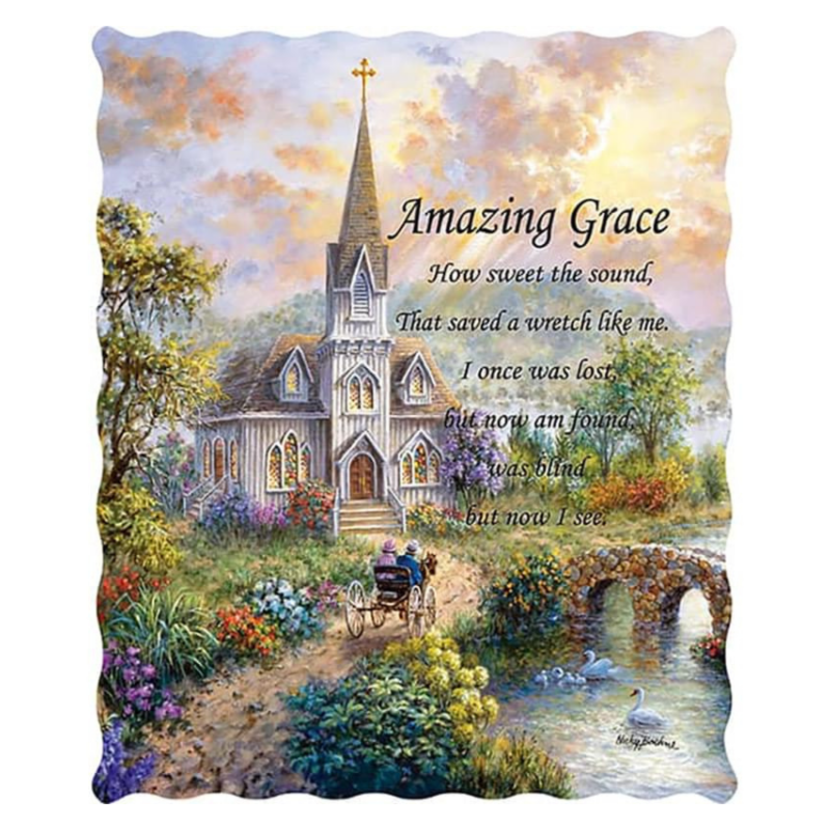 Quilt Inc. Amazing Grace Quilt Throw