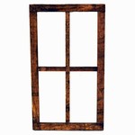 Sign Co 4 Panel Wood Window Frame